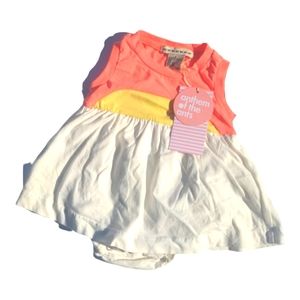 Anthem of the Ants 3m orange/yellow dress